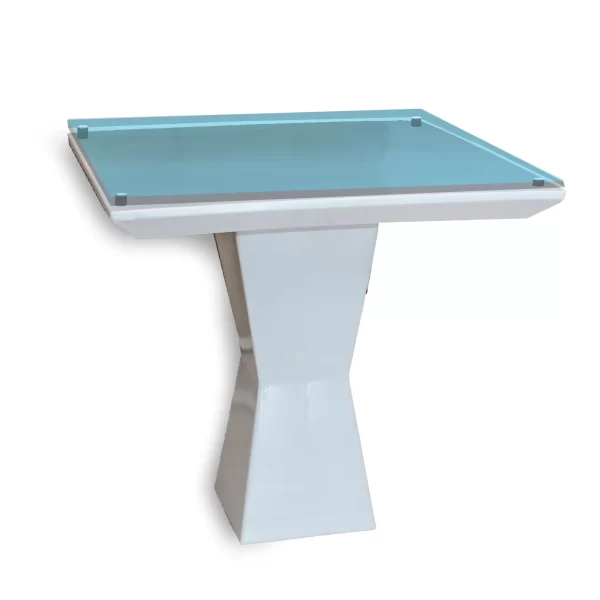 Mesa Indiana 4p Polietileno con Vidrio Templado / 300202